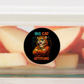 Étiquettes Attitude de gros chat (Apposé)