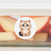 Étiquettes Autocollant de chaton mignon (Apposé)