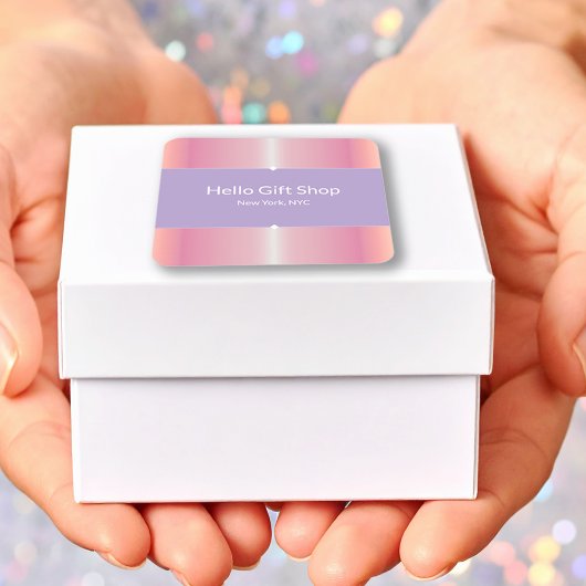 Étiquettes autocollantes de colis et de scellés de