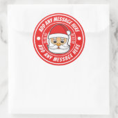 Étiquettes autocollantes personnalisées de Noël Pè (Sac)