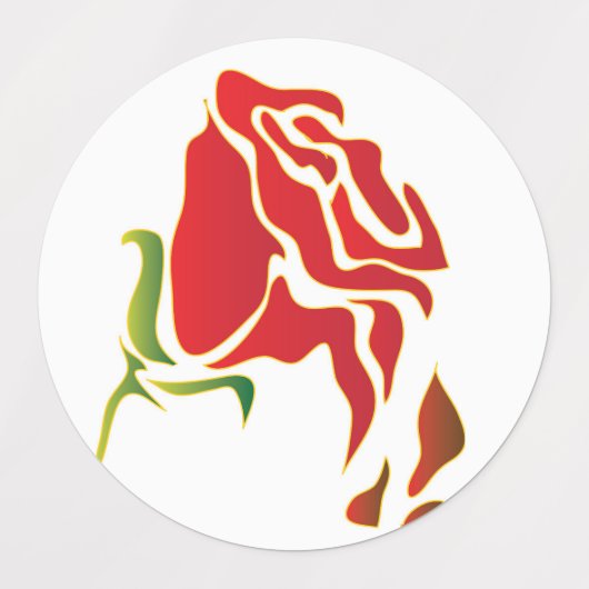 Étiquettes autocollants (Design 3)