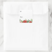 Étiquettes autocollants de Noël. (Sac)