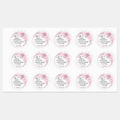 Étiquettes autocollants Proverbes31.26, autocollants à thème (Feuille)