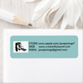 Étiquettes avec design photographique (En situation)