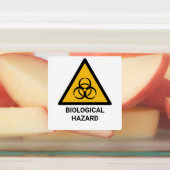 Étiquettes Avertissement de danger biologique, symbole de dan (Apposé)