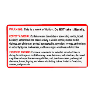 Étiquettes avertisseurs pour votre Bible