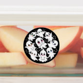 Étiquettes Baby Ghosts Éffrayant mignon Halloween humeur (Apposé)