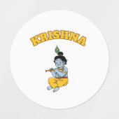 Étiquettes Baby Krishna (Design 1)