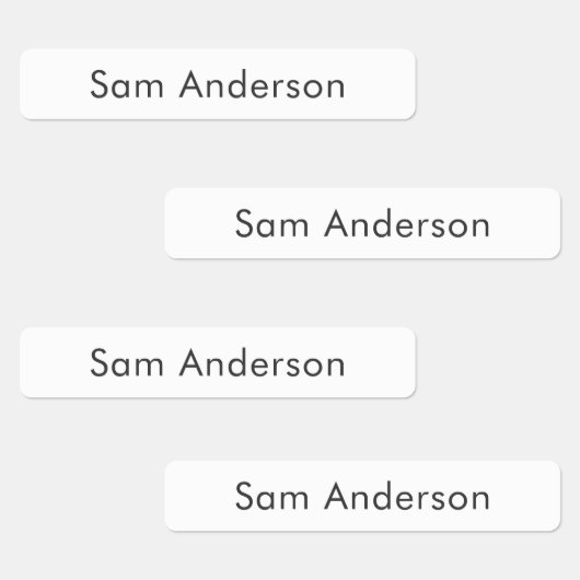 Étiquettes Back to School Name Labels for Kids (Groupe)