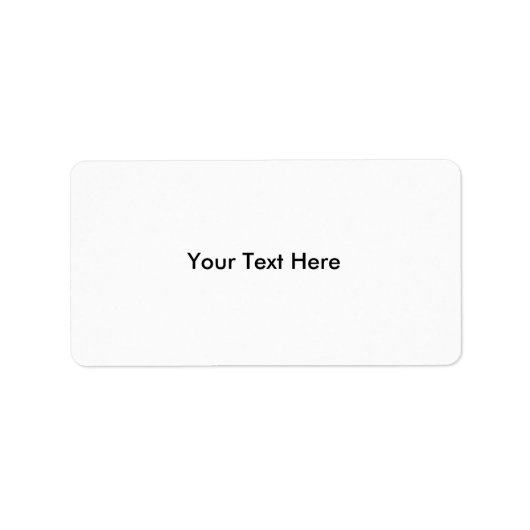 Étiquettes bâclés - Personnaliser (Devant)