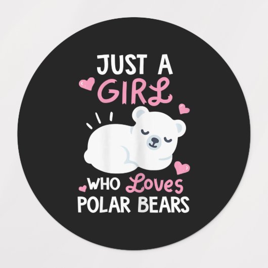 Étiquettes Bain Polaire Plongée Ice Jump Funny Ours Polaire B (Design 2)