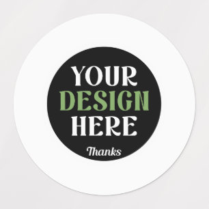 Étiquettes baiser personnalisé, unique, élégant et minimalist