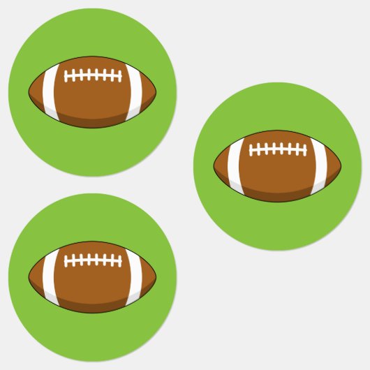 Étiquettes Bal de football américain (Groupe)
