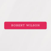 Étiquettes Balises de dénomination personnalisées (Design 1)