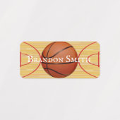 Étiquettes Balises Nom de quatre conceptions de basket-ball (Design 2)