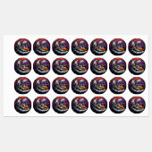 Étiquettes Ballons (Feuille)