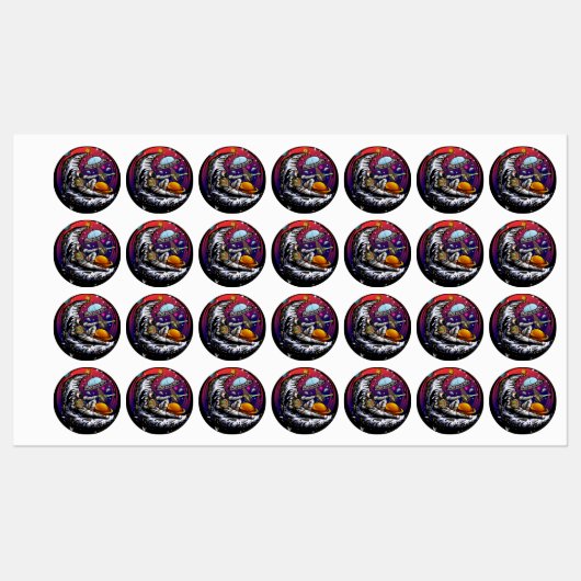 Étiquettes Ballons (Feuille)