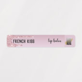Étiquettes Balme Lip Avec Logo Rose Parties scintillant Gold (Design 1)