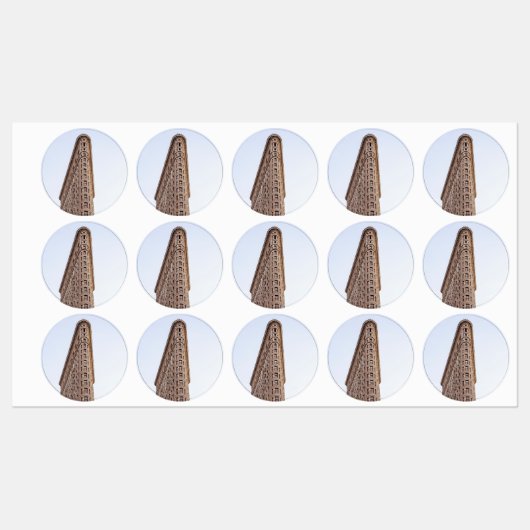 Étiquettes bâtiment Flatiron (Feuille)