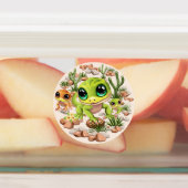 Étiquettes Bébé Geckos jote personnages de dessin (Apposé)