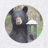 Étiquettes Belle Ours Noir (Design 2)