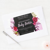 Étiquettes Beurre-corps de peinture d'aquarelle de (Enveloppe)