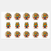 Étiquettes bherunda bird (Feuille)