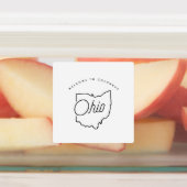 ÉTIQUETTES BIENVENUE EN OHIO (Apposé)