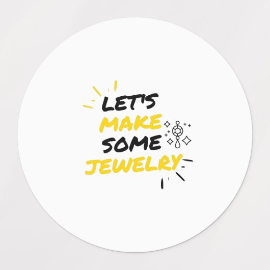 Étiquettes Bijouterie (Design 1)