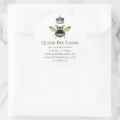 Étiquettes blancs Queen Bee (Sac)