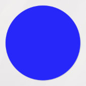 Étiquettes Bleu (couleur unie) (Design 1)