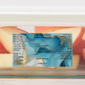 Étiquettes Bleu et or imperméable Cosmétique Bouteille de gou (Apposé)