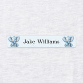 Étiquettes Blue Elephant Kids' Name Clothing School Labels (Design 2)