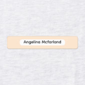 Étiquettes Blush Tones Palette Kids Name Organizational  (Design 1)