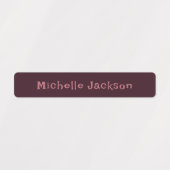 Étiquettes Boho Eau adhésive[Étiquettes résistants (Design 1)