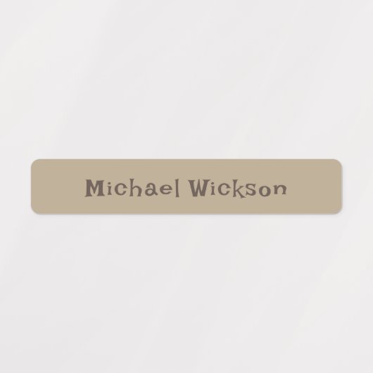 Étiquettes Boho Skinny adhésif imperméable (Design 1)