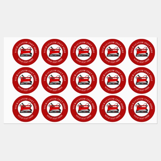 Étiquettes Boîte à outils Handyman (Feuille)