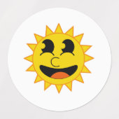Étiquettes Bonjour Soleil (Design 2)