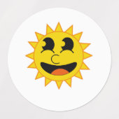 Étiquettes Bonjour Sunshine (Design 1)