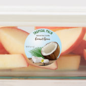 Étiquettes Bougie de noix de coco (Apposé)