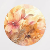 Étiquettes Bouquet d'automne (Design 1)