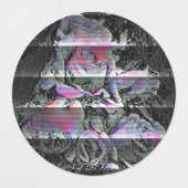 Étiquettes Bouquet Techno (Design 1)