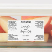 Étiquettes Bouteille à goutte blanche imperméable (Apposé)