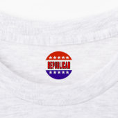 Étiquettes Bouton Républicain (Apposé)