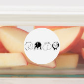 Étiquettes Boutons Hamster (Apposé)