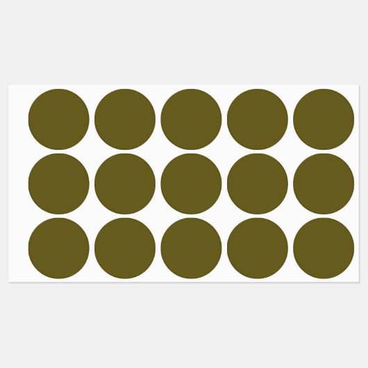 Étiquettes bronze antique (uni) (Feuille)