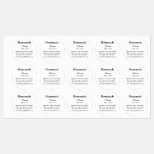 Étiquettes Brwonie maison faite avec amour ajouter site de te