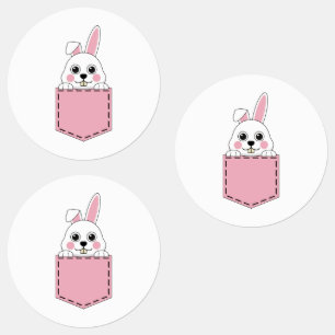 Étiquettes Bunny de poches