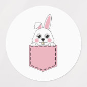 Étiquettes Bunny de poches (Design 1)