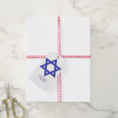 Étiquettes-cadeau חֲ נֻ כָּ ה Chanukah Hanoukka (Avec de la ficelle)